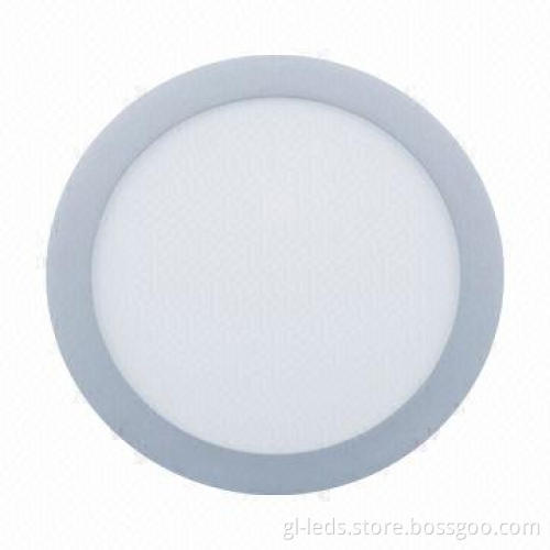Round LED Panel, 100 to 240V AC Input Voltage and Super Bright LED Light Source